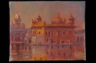 Coucher de soleil, Amritsar
